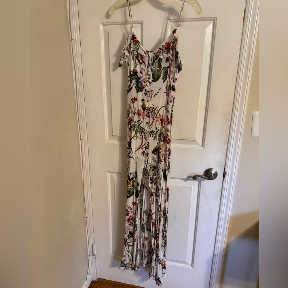 Lulu's Multicolor Floral Maxi Dress